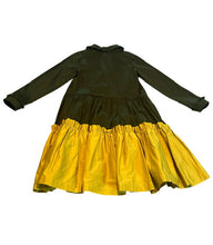 Load image into Gallery viewer, THE MIDDLE DAUGHTER LONDON Cavelo Nero/Chartreuse Apple Pie Dress (SZ 9-10)
