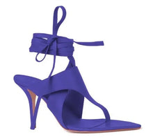 Cargar imagen en el visor de la galería, Silvia Tcherassi Domenico Heels Violet (SZ 41)
