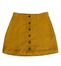 Load image into Gallery viewer, ORANGE CORDUROY SKIRT (6/6X)
