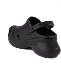 Cargar imagen en el visor de la galería, Womens Crocs Classic Bae Platform Clog - Black (SZ 9)
