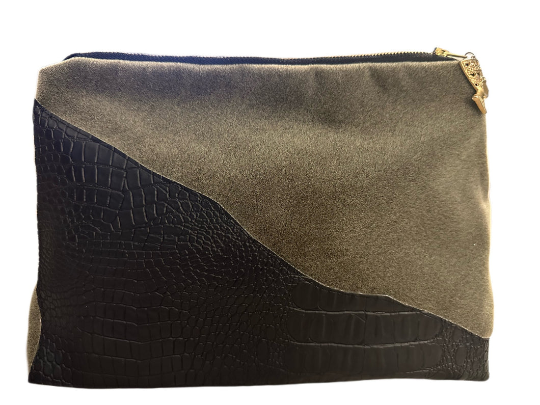 Nefertiti Luxe Makeup Bag/Clutch