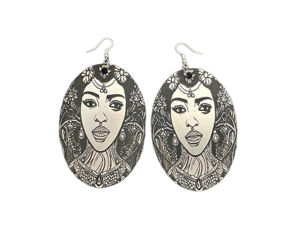 Goddess Acrylic Earrings