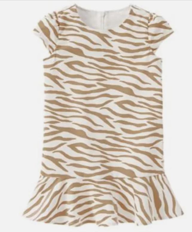 Gymboree Right Meow Zebra print Dress (SZ 8)