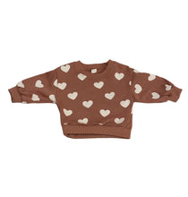 Cargar imagen en el visor de la galería, Mini Olie Heart Pullover Sweater (12-18M)
