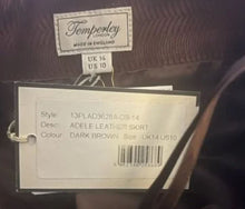 Load image into Gallery viewer, Temperley London Adele leather skirt (SZ 10)
