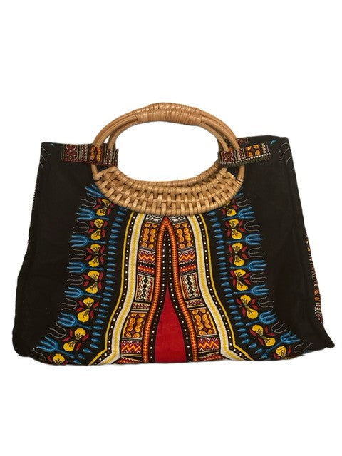 African Traditional Print Tote