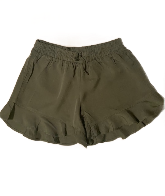 GREEN SHORTS S (5-6)